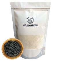 헬로우그린 국내산 볶은 쥐눈이콩 분말 400g(팩) 가루, 본상품선택, 1, 본상품선택, 400g