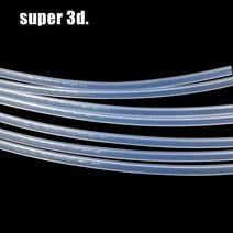 테프론튜브 테프론 호스 10m ptfe 튜브 투명 파이프 pfa id 2mm od 4mm v5v6 1.75mm 보우덴 압출기 j-head hotend 목 3d 부품 점적테이프