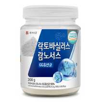 백세식품 락토바실러스 람노서스 GG유산균 200g병 HACCP 인증제품, 1개, 200g