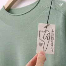 it 미코 울 100 반목 홀가먼트 니트 봄 여성 베이지 아이보리 민트