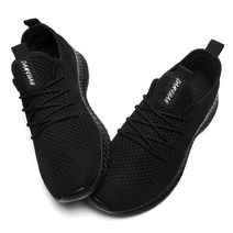 탕파기 남성 운동화 레이스 업 가볍고 편안한 통기성 Tenis Masculino Zapatillas Hombre, 01 Black_06 45