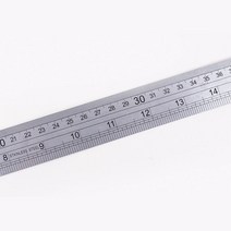 건축설계 모형제작 재단자 스틸자 쇠자 철자 측정자 종이 커팅용 컷팅 직선자 하드보드 목공자, 15cm NO.35024