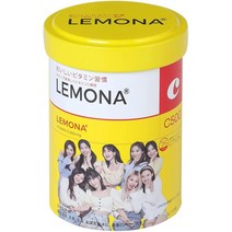 일본직구 레귤러 혜택 포함 LEMONA × TWICE LEMONA 산 비타민 C500 캔 2g × 30팩 일본 패키지 엽서 미니 포토카드 (조건 적용), 수량, 상세참조