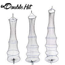 더블히트 와이어 살림망 (3단 4단 5단) 낚시살림망, 5단 (50x170)