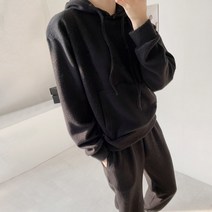 여성용 후드 앤 조거 트레이닝 상하의 세트
