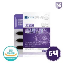 종근당 초임계알티지RTG오메가3효능 루테인지아잔틴24 1000mg x 30캡슐 6팩 6개월분, 단품, 단품