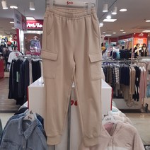 소이 안양점 **봄가을** 남녀공용 베이지 카고 셋업 조거 바지 19000원!!! 주니어