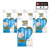팬시피스트 퓨레키스 닭가슴살 퓨레 참치 플레이크 10g x 4개입 x 5개, 상세 설명 참조