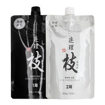일진 연리지 하수오트리트먼트헤어칼라 1 2제 각300ml, 6.황갈색, 1개