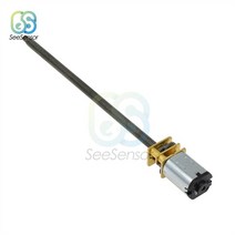 인테리어DC 3V/6V/12V N20 미니 마이크로 메탈 기어 모터 샤프트 M4 * 100 15/30/60/100/150/200/300/400/5, 07 300_02 6V