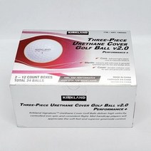 코스트코 커클랜드 시그니처 3피스 V2.0 골프공 x 24구 jhw