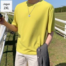 조군 [조군샵]조군샵 위클리컬러 레인보우 라운드 반팔티_JG1622