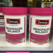 Swisse Ultiboost Menopause Balance 스위스 매노포즈 발란스 갱년기 60정x2팩, 1개, 60정