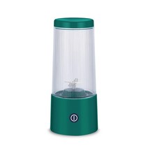 해독주스믹서 휴대용 무선 소형 믹서 용 과즙 기 전기 기 6 커터 헤드 과즙 기 기, 초록