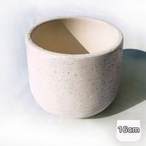 모두의가든 이태리 고급 수제토분 바소 러스틱 토분 14 15 16호 화분, 화이트