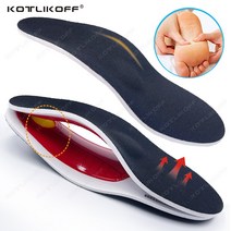 Orthotic High Arch Support Insoles 발바닥 용 플랫 풋 정형 패드 공기 운동의 압력 완화 댐핑 쿠션 패딩 깔창