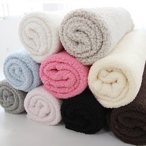 자투리 단면양털 스무디보아 원단 택1, 단면양털 스무디보아0735 내츄럴