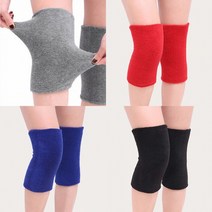 무릎이 따뜻한 보온 토시 스판 워머 무릎보호 발 다리 종아리 레그, 블루