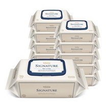 베베숲 저자극 아기물티슈 시그니처 엠보싱 캡형, 20팩, 70매