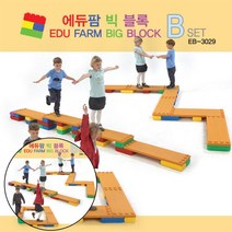 줌퍼닉 에듀팜빅블록B세트29PCS 베이비블록 블록완구