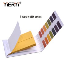 Yieryi 20 set ph 테스트 스트립 80 스트립 전체 ph 미터 ph 컨트롤러 1 14st 표시기 litmus 종이 물 soilsting 키트|ph test strip, 1개, CHINA, 단일