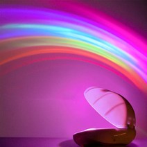 무지개 레인보우 무드등 램프 조명 (KGW-078), 단품