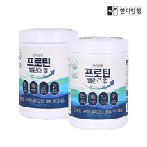한미양행 건강기능식품 칼슘 마그네슘 유산균 단백질보충제 프로틴 밸런스업 280g 1통, 2개