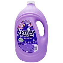 샤프란 시어버터 섬유유연제 릴렉싱 아로마 본품, 3.1L, 3개