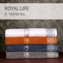경동타월 30수 키친아트 바스 타월 450g / 5매세트, 백색 5매