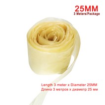 3/5 미터 21/25mm 건식 소시지 케이싱 튜브 고기 소시지 케이싱 소시지 메이커 햄 도구 소시지 포장 도구, 3Mx25mm, 하나