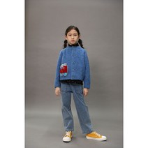 [매직에디션HU]덕콰이어트-DQ34-SW101BL 부클얀 가디건 FW신상 가디 신겨울상 아동복 선물 현대울산