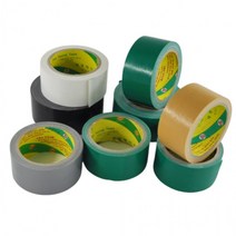 천면테이프 50미리 전단지 가정 산업 포장 이사 백면/흑면/회색면/황면, 회색50X10, 회색50X10