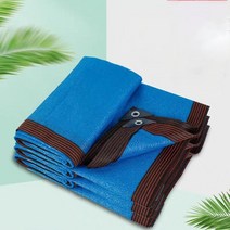 정원 전원 주택 울타리 펜스 그늘 그물 90% 선 블록 천 식물 롤러 셔터 정원 발코니 및 울타리에 적합 UV, 02 blue_04 2x5m