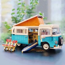 중국 레고 캠퍼밴 캠핑카 T2 폭스바겐 10279 블럭, 폭스바겐 T2 캠퍼 RV