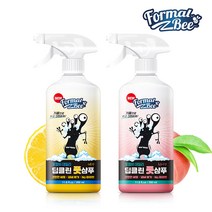 포멀비 딥클린 풋샴푸 발냄새제거제 350ml 복숭아향+레몬향