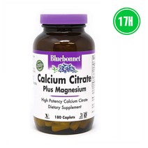 BlueBonnet 블루보넷 마그네슘 플러스 칼슘 Magnesium 400mg Calcium 200mg 180캡슐 1개