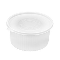 쿡앤락 성형감자탕용기(특대) DS-350 백색 50개, 1개