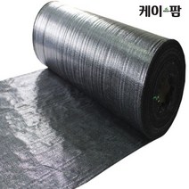 케이팜 제초매트 농사용 잡초방지 잡초제거 마대재질 70cm x 200m, 1개