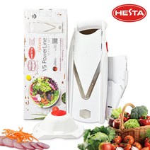 헤스타 베르너 신제품 4단계 두께조절 V5만능채칼세트 베이직 얇은 무 파 양배추채칼 샐러드, V5만능채칼세트(평칼/채칼), V5_만능채칼세트