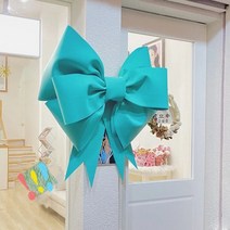 웨딩카장식 자동차 Diy 크리스마스 큰 활 eva 가게 디스플레이 아치 생일 파티 축제, 티파니 블루, 폭 75cm