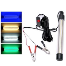 30w 12v 24v 2200lm led 수중 조명 램프 방수 잠수정 야간 낚시 보트 야외 조명 흰색 녹색 조명, 푸른