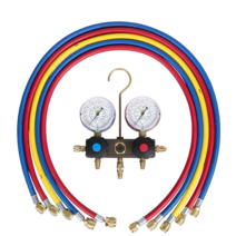 REFCO 레프코 BM2-6-DS-CRIM ( R-22 R-407C R-410A) 아날로그 매니폴드게이지, 1개