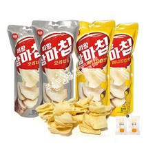 미왕 참마칩(오리지날) 2봉+(허니치킨맛) 2봉(+밀크츄 2개포함), 1세트