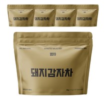 뻥차 국내산 제천 볶은 돼지감자 차 생분해성 삼각티백 긴끈 카페인없는 물대신차, 100개입, 1.2g