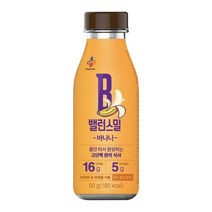 밸런스밀 바나나 50g, (상온) 밸런스밀 바나나 50g x 2개