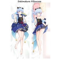 2D Genshin Impact Dakimakura Handsome Tartaglia 베개 커버 허깅 바디 베개 케이스 애니메이션 게임 베개 케이스 Otaku Pilow 1, 베갯잇 15호, 160X50cm 베갯잇, 1개