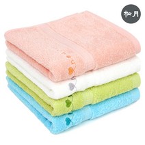 송월타올 스윗하트 하니 20수100g36X75, 아이보리