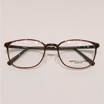 초경량 8g 마리아로렌 안경테 MARIALAUREN 673 브라운/블랙 중간사이즈 얼굴형에 맞는 정사이즈