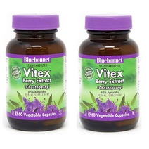 블루보넷 Bluebonnet Vitex Berry Extract 바이텍스 베리 순비기나무 열매 추출물 60베지캡슐 2팩, 1세트, 1세트