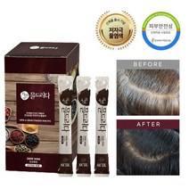 [1+1]저자극 순한 흰머리 새치 셀프 프리미엄 물 염색제_고급 염색 키트포함, (1+1) 36회분, 다크 브라운(저자극)